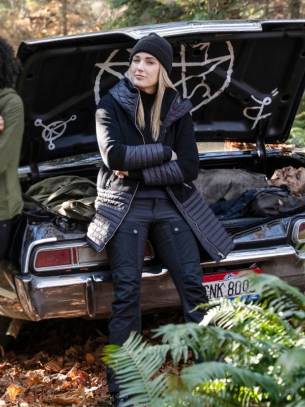 Sara-Lance-Legends-Of-Tomorrow-Wool-Leather-Coat