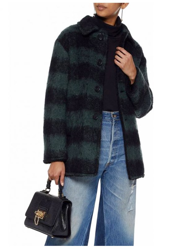 Sloane-Holidate-2020-Emma-Roberts-Wool-Plaid-Coat