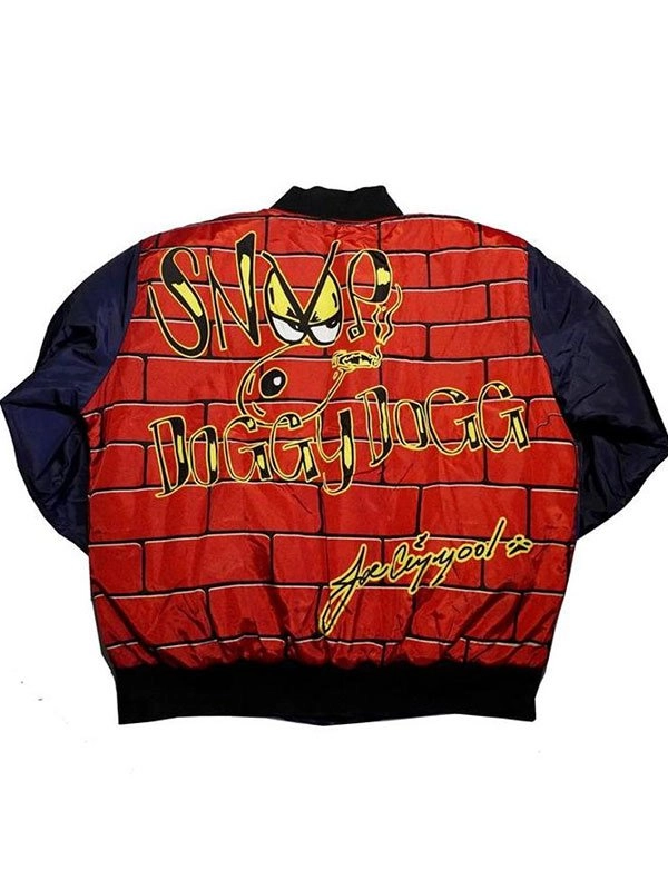 Snoop-Dogg-Inspiration-Doggy-Style-Blue-Bomber-Jacket
