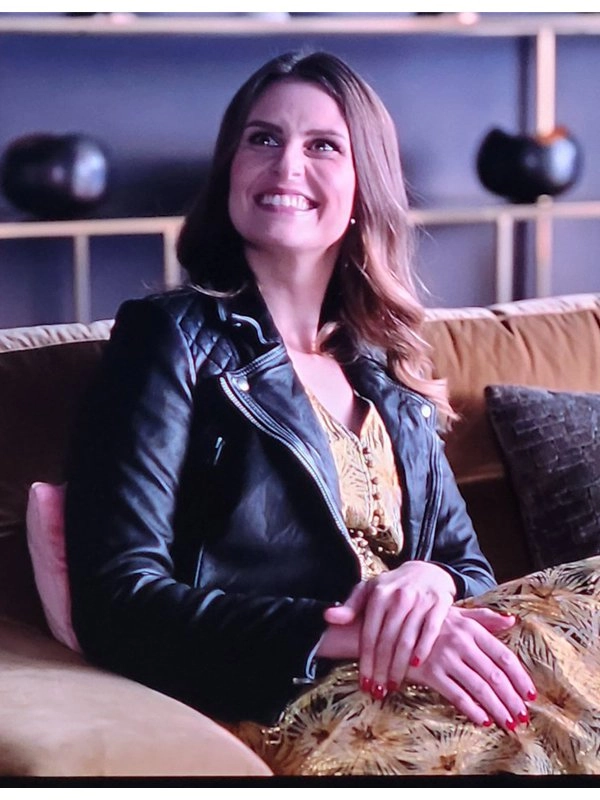 Ted-Lasso-Flo-Collins-Ellie-Taylor-Black-Leather-Biker-Jacket