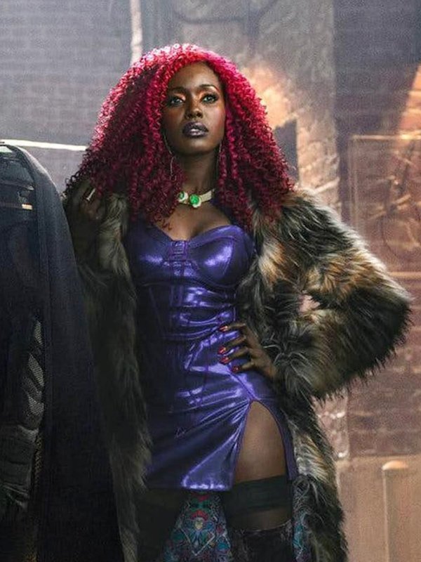 Titans-Starfire-Shearling-Fur-Coat