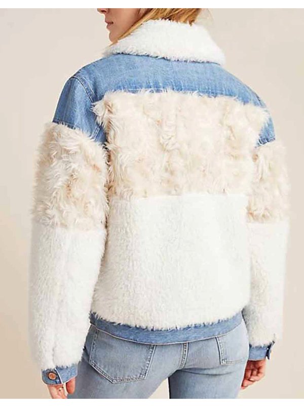 Tv-Series-Dash-Lily-Keana-Marie-Fur-Denim-Jacket