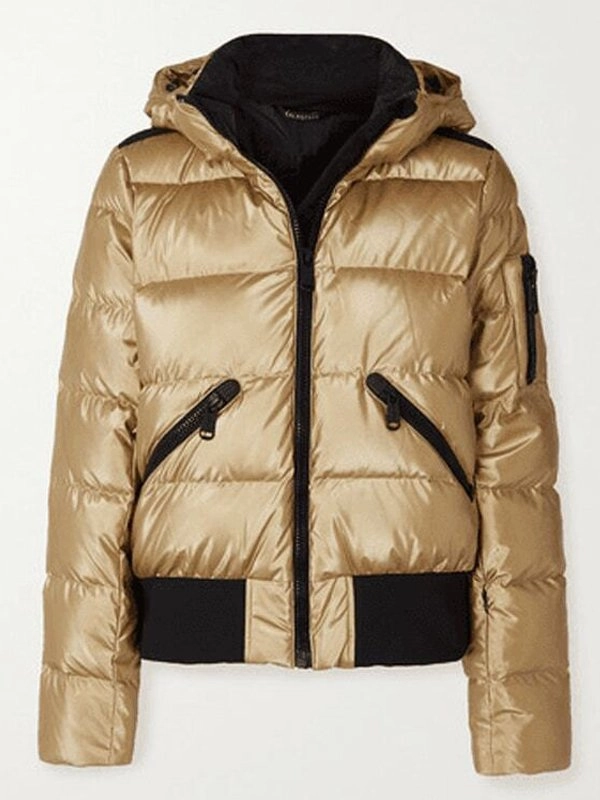 Tv-Series-Ted-lasso-Keeley-Jones-Juno-Temple-Golden-Puffer-Jacket