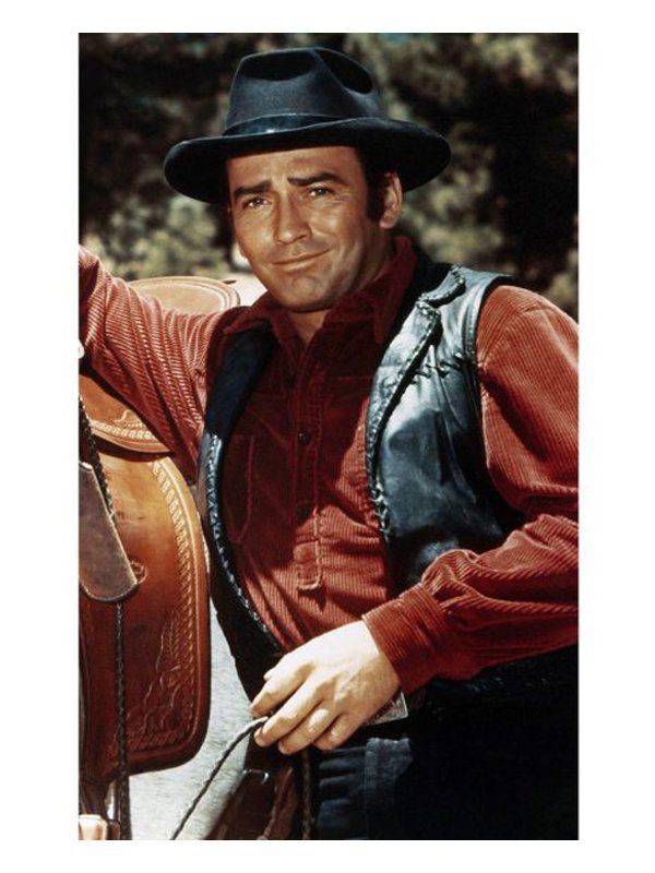 The-Virginian-James-Drury-Black-Leather-Vest