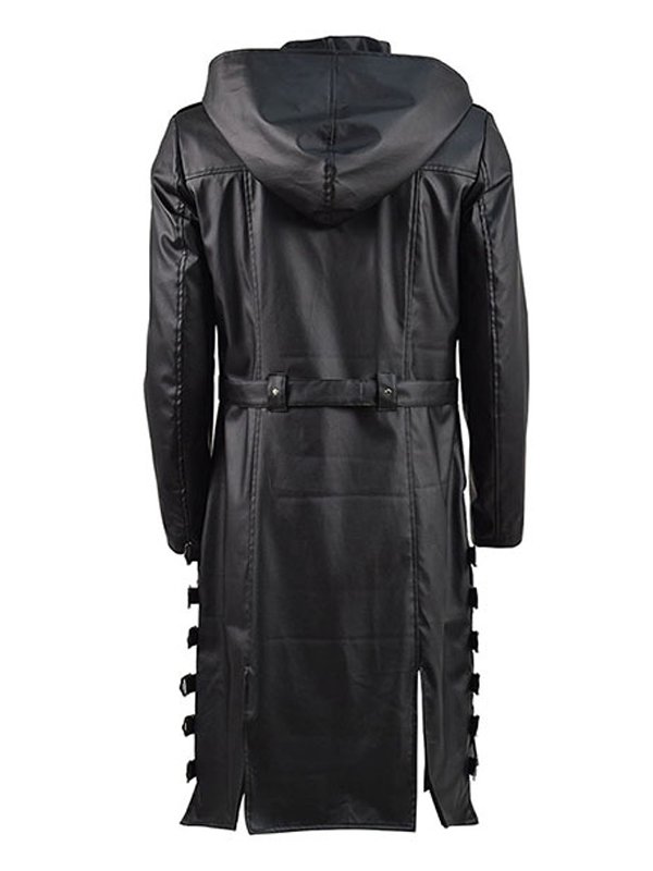 PUBG-Black-Leather-Trench-Coat