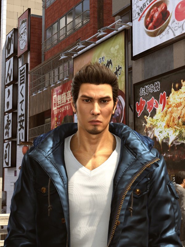 Yakuza-6-The-Song-Of-Life-Kazuma-Kiryu-Blue-Cotton-Jacket