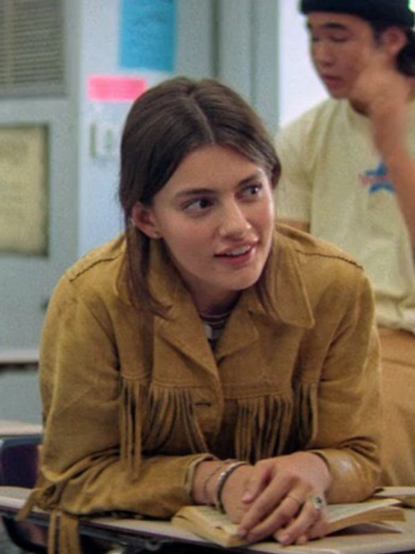 Booksmart-Hope-Brown-Fringe-Jacket
