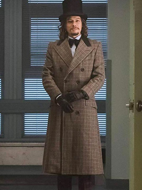 Gotham-Jervis-Tetch-Checked-Trench-Coat