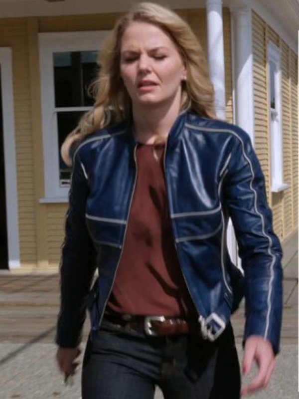 Jennifer-Morrison-Once-Upon-A-Time-Blue-Leather-Jacket