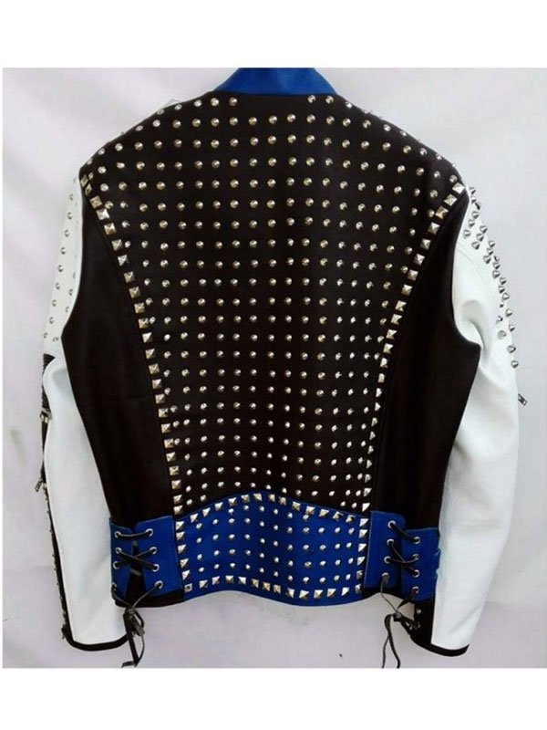 Mens-Cafe-Racer-Studded-Biker-Jacket