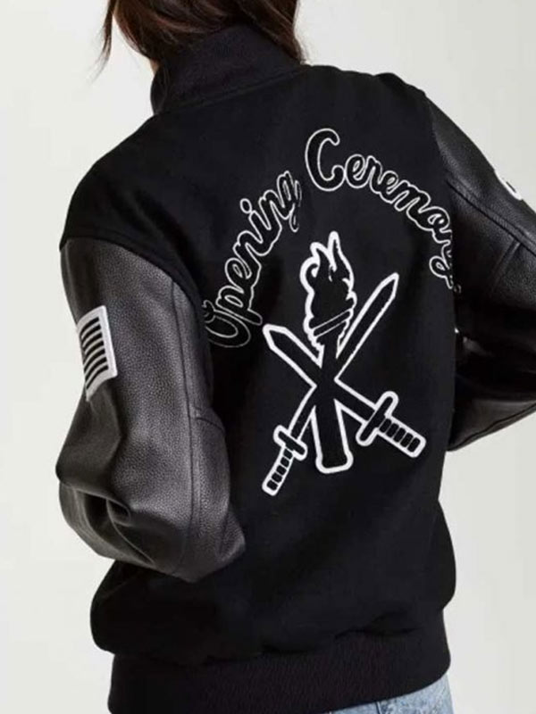 Opening-Ceremony-Black-Letterman-Jacket