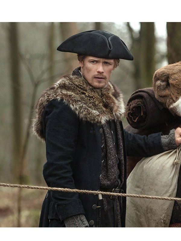Outlander-Jamie-Fraser-Fur-Coat