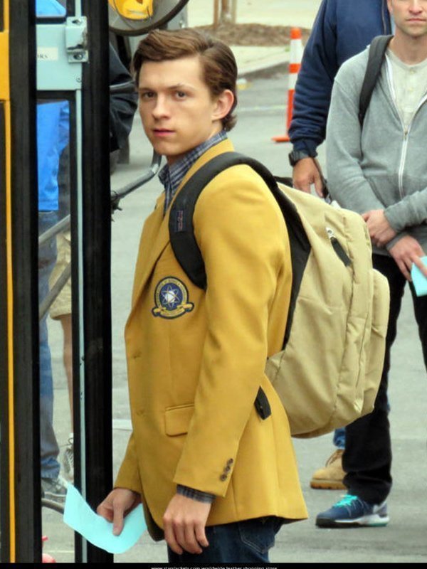 Peter-Parker-Spiderman-Homecoming-Yellow-Coat Peter-Parker-Spiderman-Homecoming-Yellow-Coat