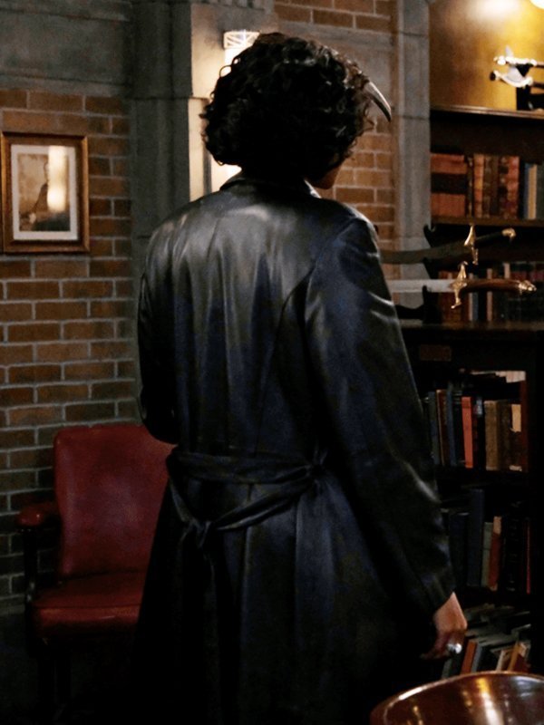 Supernatural-S15-Billie-Black-Trench-Coat-1
