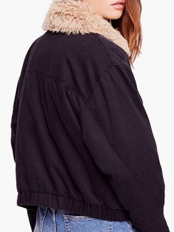 Taylor-Swift-Oversize-Black-Denim-Fur-Jacket-For-Womens
