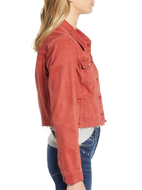 Tv-Series-13-Reasons-Why-S04-Grace-Saif-Pink-Cropped-Denim-Jacket