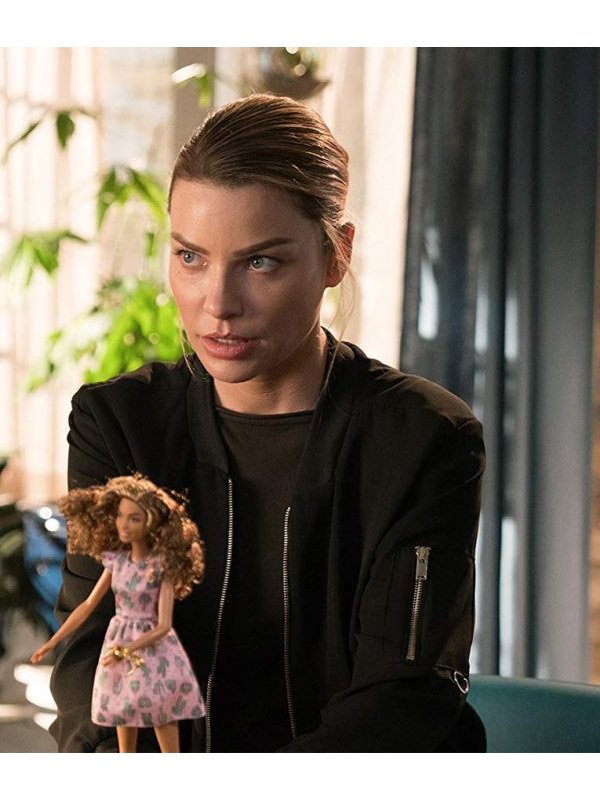Tv-Series-Lucifer-S03-Lauren-German-Cotton-Bomber-Jacket