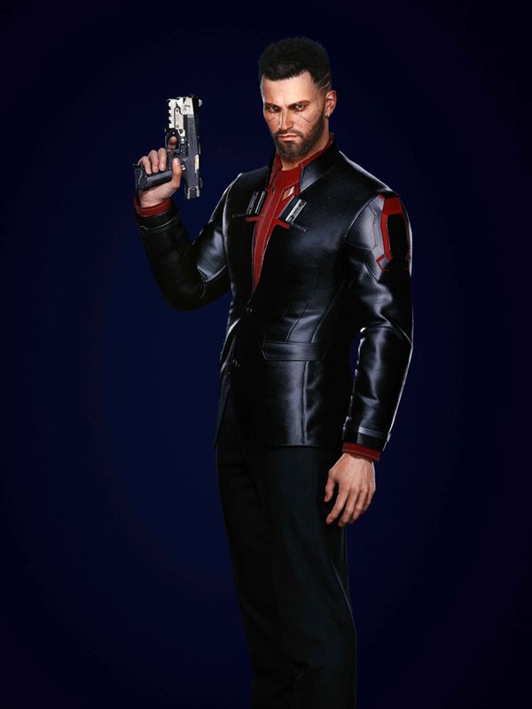 Video-Game-Cyberpunk-2077-V-Black-Leather-Blazer