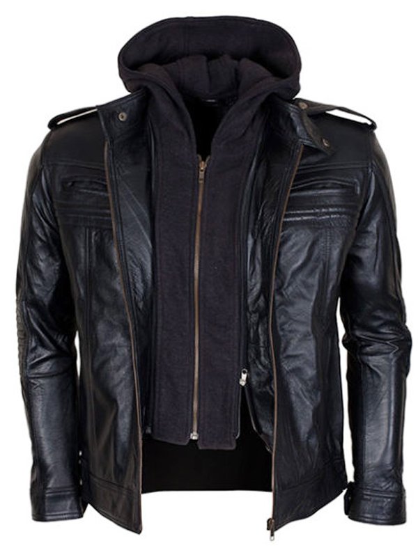 WWE-Superstar-AJ-Style-Blacke-Leather-Jacket-With-Hood