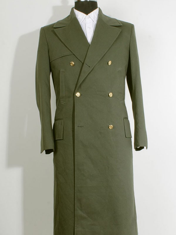 11th-Doctor-Who-Green-Trench-Coat