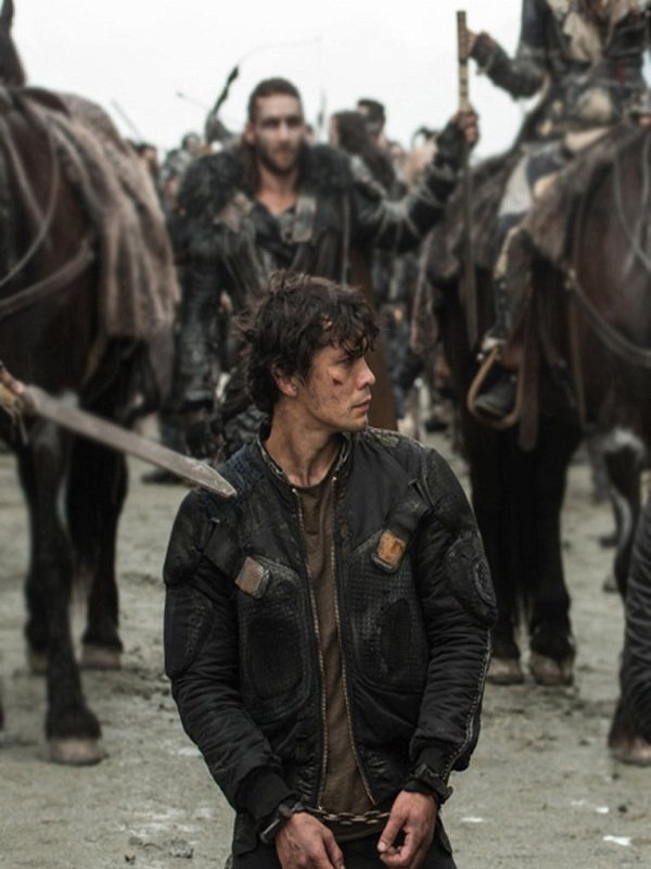 Bellamy-Blake-The-100-Black-Cotton-Jacket