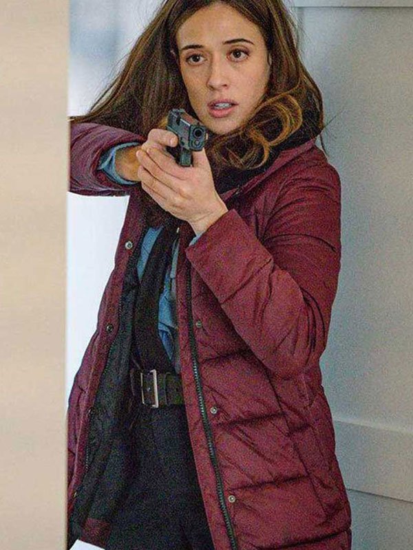 Chicago-P.D.-Kim-Burgess-Puffer-Coat