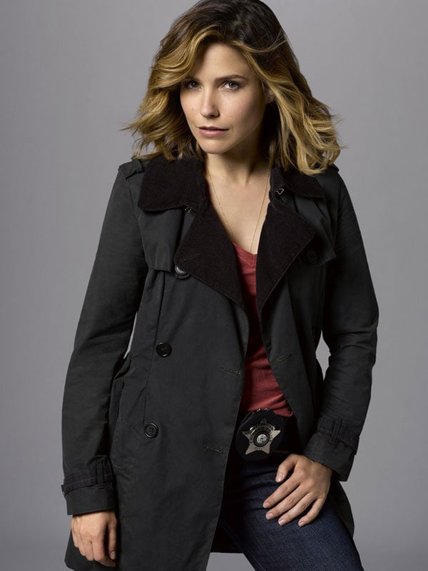 Chicago P.D. Sophia Bush Coat Stars Jackets
