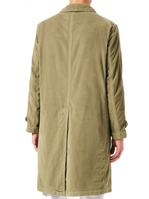 Daniel-Craig-No-Time-To-Die-Green-Corduroy-Coat