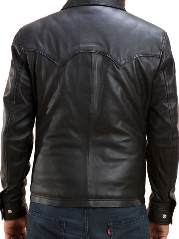 The Walking Dead David Morrissey Leather Jacket Stars Jackets