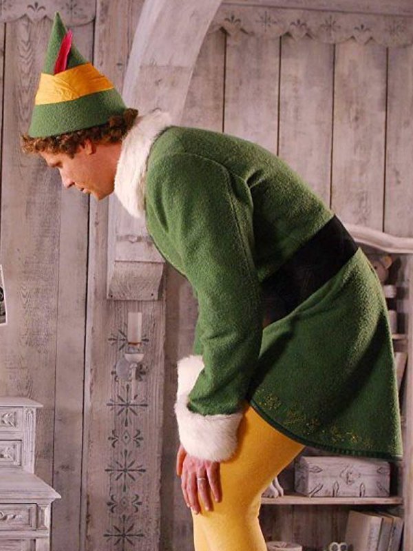 Elf-Christmas-Buddy-Green-Wool-Coat Elf-Christmas-Buddy-Green-Wool-Coat