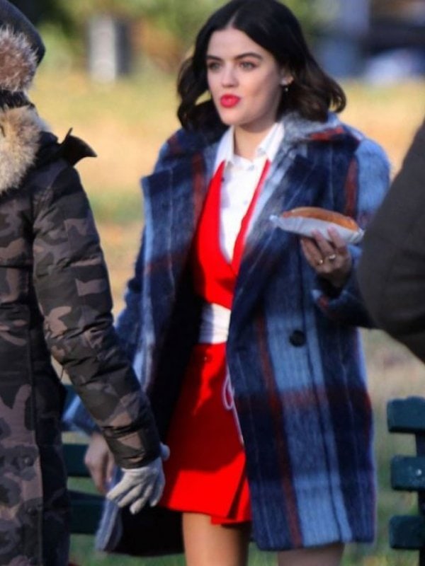 Katy-Keene-Lucy-Hale-Wool-Checked-Coat-1