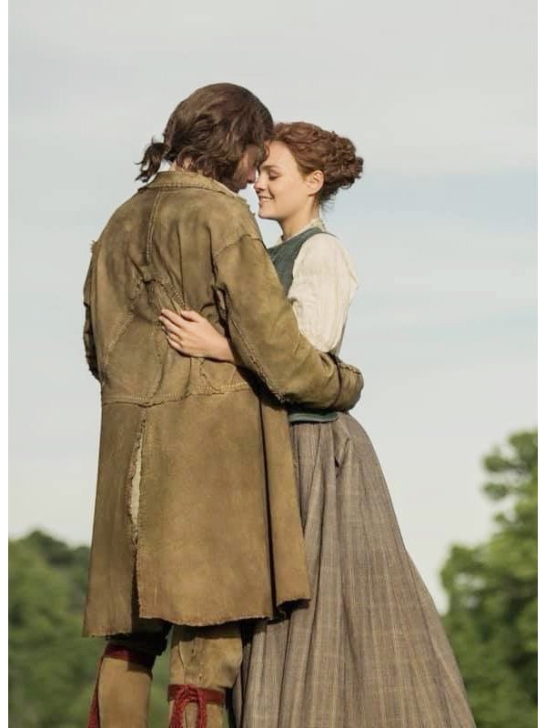 Outlander-Season-04-Sam-Heughan-Cotton-Brown-Coat Outlander-Season-04-Sam-Heughan-Cotton-Brown-Coat