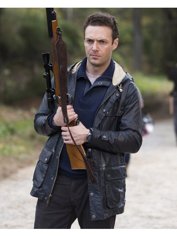 Ross-Marquand-The-Walking-Dead-Hooded-Leather-Jacket