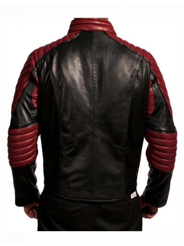 Smallville-Superman-Black-And-Maroon-Biker-Leather-Jacket