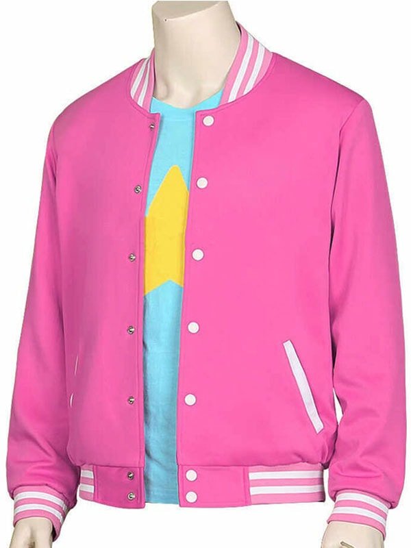 Steven Universe Pink Bomber Jacket Stars Jackets