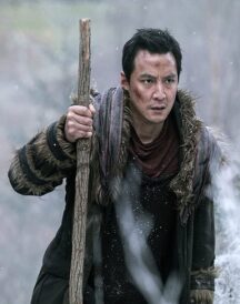 Sunny-Into-the-Badlands-Daniel-Wu-Brown-Shearling-Leather-Coat