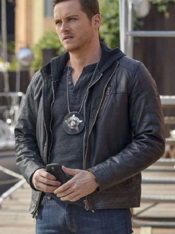 TV-Series-Chicago-P.D.-Jay-Halstead-Black-Leather-Jacket