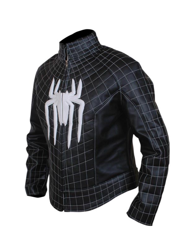The-Amazing-Spider-Man-2-Black-Leather-Jacket The-Amazing-Spider-Man-2-Black-Leather-Jacket