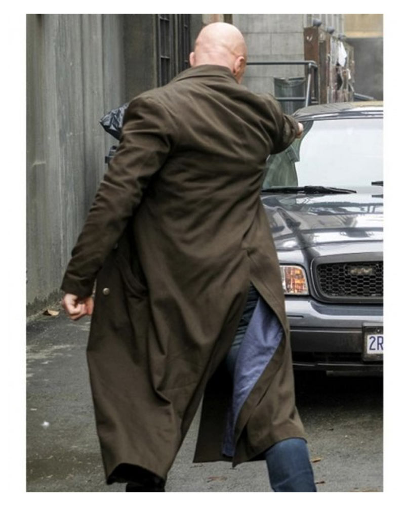 The-Flash-Hartley-Sawyer-Double-Breasted-Green-Cotton-Coat