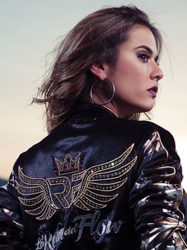 The-Queen-of-Flow-Carolina-Ramirez-Black-Jacket