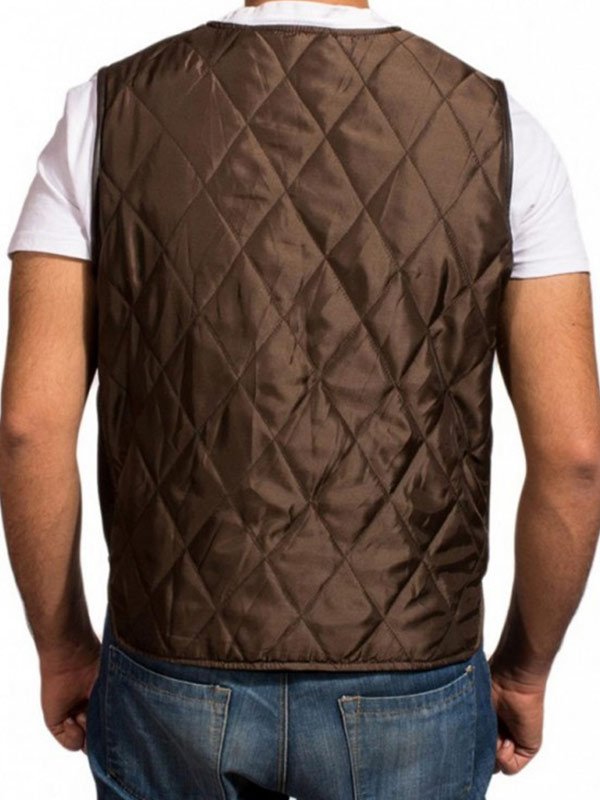 Governor-The-Walking-Dead-Quilted-Brown-Vest