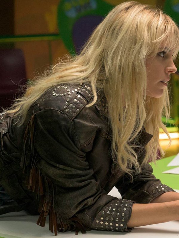 Maggie-Civantos-Vis-a-Vis-El-Oasis-Brown-Leather-Jacket