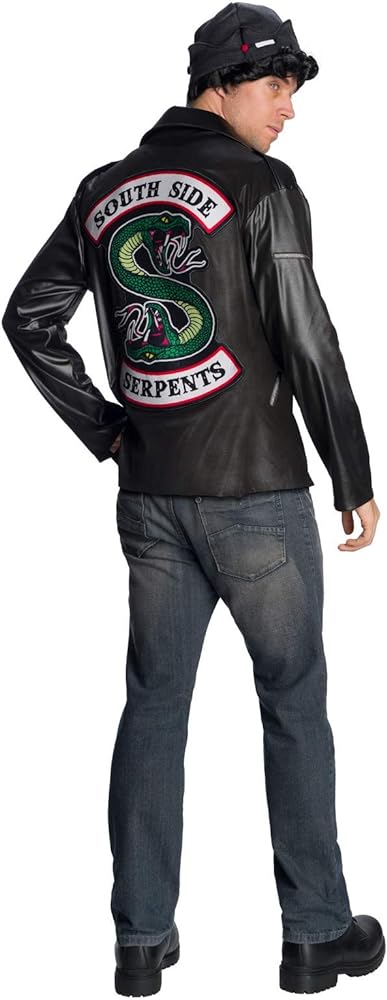 Rubie’s Riverdale Black Southside Serpents Leather Jacket