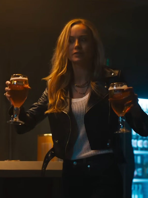 Fast X 2023 Brie Larson Leather Jacket