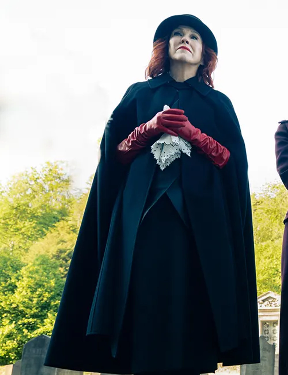 Catherine O’Hara Beetlejuice Beetlejuice Cape Coat