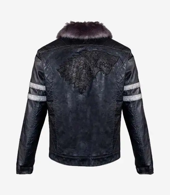 Game Of Thrones Black and White Stripe Jacket