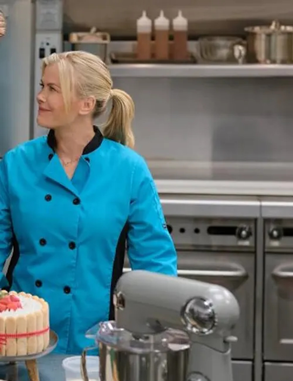 Alison Sweeney One Bad Apple A Hannah Swensen Mystery Blue Jacket