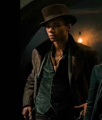 Kit Young Shadow and Bone Trench Coat