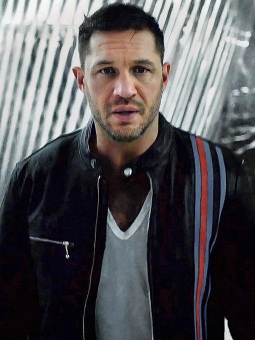Venom 2 Eddie Brock Black Leather Jacket