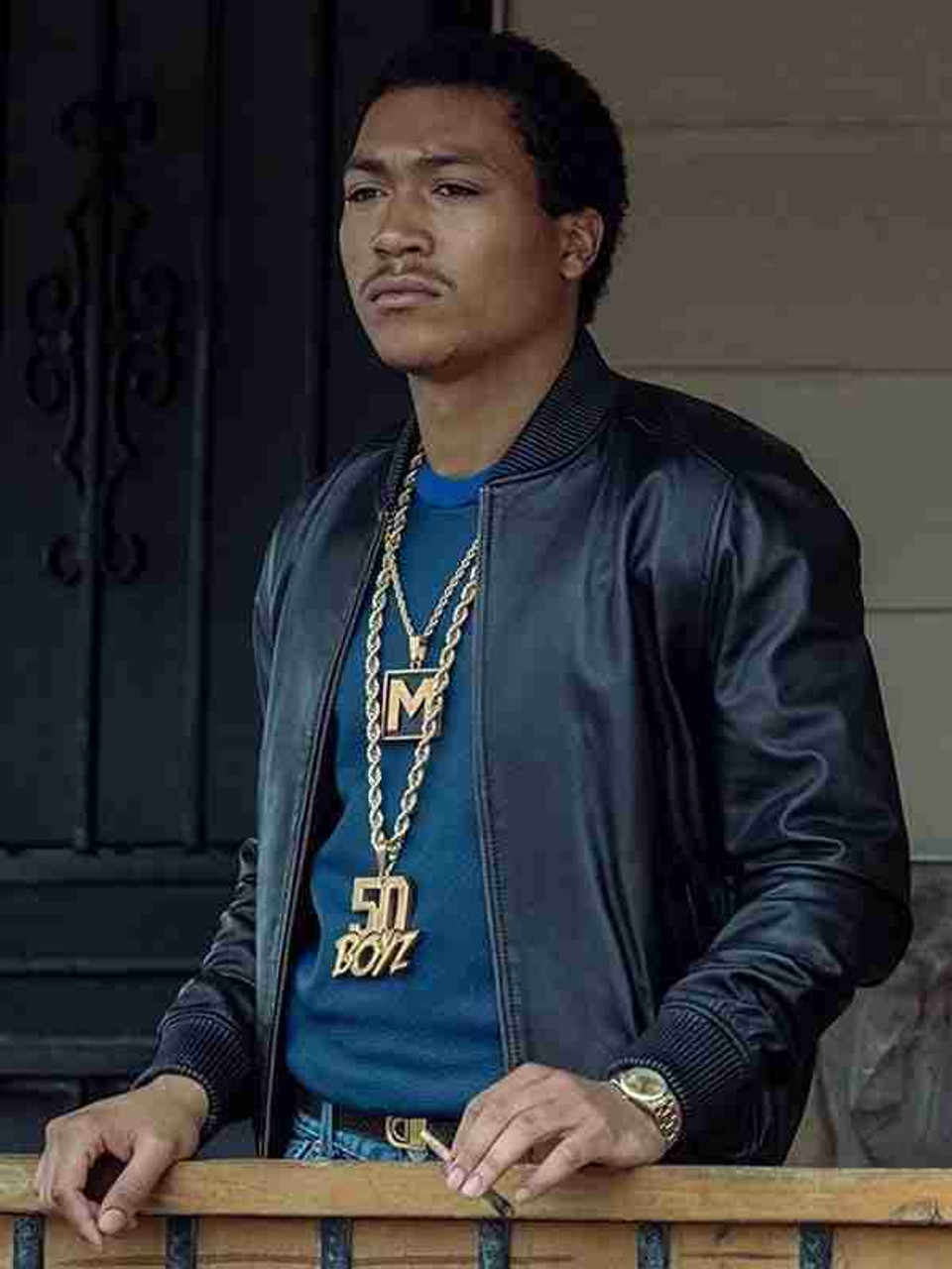 BMF Demetrius Lil Meech Flenory Leather Jacket